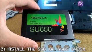 Unboxing  Review SSD ADATA SU650 240GB [upl. by Marlen]