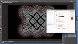 Photoshop CC  gradients and contours tutorial quick guide [upl. by Jeana210]