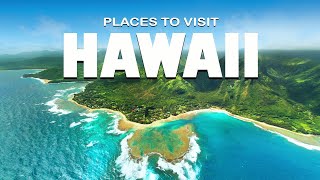 Top 10 Places to Visit in Hawaii ᐈ Hawaii Travel 4K [upl. by Adnolay274]