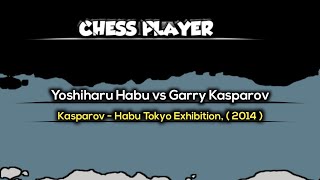 Yoshiharu Habu vs Garry Kasparov  Kasparov  Habu Tokyo Exhibition  2014 [upl. by Paapanen]