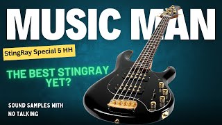 Ernie Ball Music Man StingRay Special 5 HH BASS Sound samples in all 5 pickup positions NO TALKING [upl. by Sinegra463]