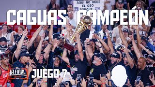 ¡CAGUAS GANA EL JUEGO 7 Y ES CAMPEÓN DEL BSN 2024 [upl. by Osborn]