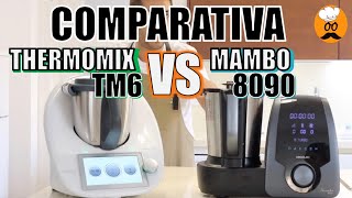 COMPARATIVA MAMBO 8090 CECOTEC ⚡️ VS 💥 THERMOMIX TM6 [upl. by Inaj]