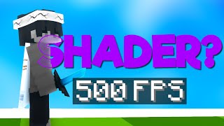 CHECK DESCRIPTION the best shader for fps [upl. by Auhsaj]