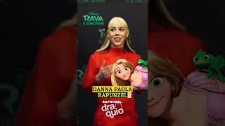 👱‍♀️ La voz de Rapunzel en el Doblaje latino de Enredados  Draquio [upl. by Pazia302]