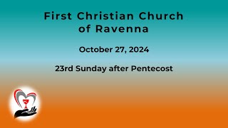 FCC Ravenna  Worship October 27 2024 [upl. by Templas]