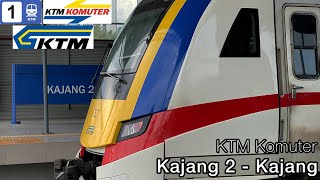 25102024 Line 1 KTM Seremban Line SCS EMU Class 92 Ride from Kajang 2 to Kajang [upl. by Edme]