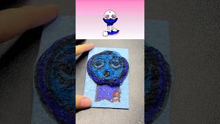 I drew Jevin Blue from Incredibox Abgerny with a Magic Sponge Eraser sprunki incredibox 스프런키 [upl. by Hadwyn]