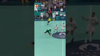 The Spain vs Egypt mens handball quarterfinal match at Paris2024 had us on the edge of our seats [upl. by Fulcher648]