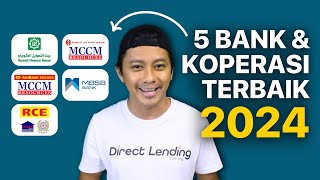 5 Pinjaman Bank Dan Koperasi Kakitangan Kerajaan 2024 [upl. by Ettennod]