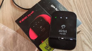 Airtel my wifi amf311ww hotspotdongle review after long term usage [upl. by Malim]