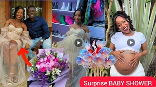 Sheebah Surprise BABY SHOWER [upl. by Ahsikan334]