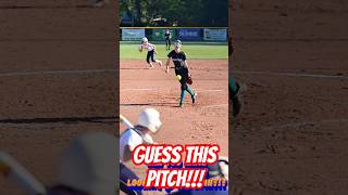 🥎Can You Guess the Pitch 🥎 SoftballMystery softball [upl. by Nwahsek]