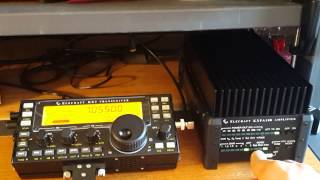 Elecraft KXPA100 amplifier amp KX3 transceiver [upl. by Ximenes]