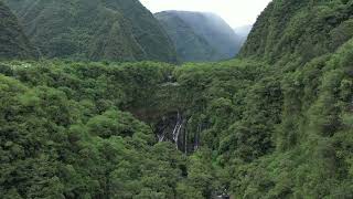 Langevin Waterfalls in Reunion Island [upl. by Dietsche]