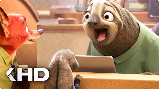 ZOOTOPIA Movie Clip  Flash the Sloth laughing 2016 [upl. by Fording]