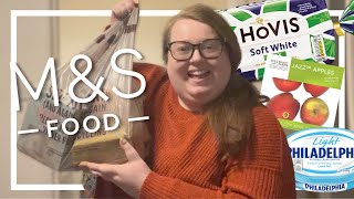 JANUARY FOOD SHOP  MampS Ocado supermarket haul  2024 [upl. by Imit]