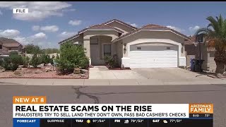 Which real estate scams are on the rise [upl. by Suehtomit49]