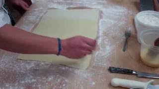 How to Make French Bouchees and Fleurons With Puff Pastry [upl. by Adnohsirk]