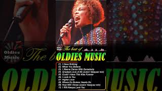 Whitney Houston Greatest Hits Full Album  The Best Of Oldies Music 70s 80s 80smusic [upl. by Ahsinet]