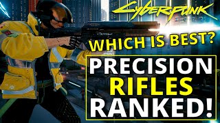 All Precision Rifles Ranked Worst to Best in Cyberpunk 2077 16 [upl. by Cummine]