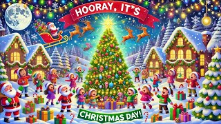 Christmas Day Song  Nursery Rhymes amp Kids Songs peekaboozone [upl. by Allin]