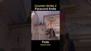 PARACORD KNIFE  Fade 2024  Factory New FN  Skin ShowcaseAnimation CS2 [upl. by Ahsahtan]