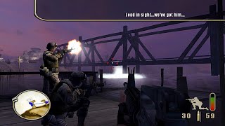 Delta Force Black Hawk Down PS2 Walkthrough  3 BANDITS CROSSING [upl. by Matti]