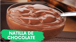 NATILLA DE CHOCOLATE receta fácil y rápida [upl. by Wilmette]