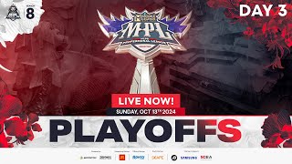 MPL SG Season 8 Playoffs Day 3 [upl. by Armelda]