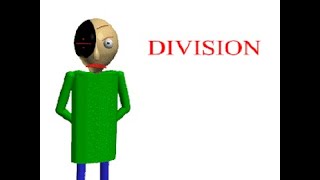 Speed  Division  Baldis Basics Mod [upl. by Enilasor]