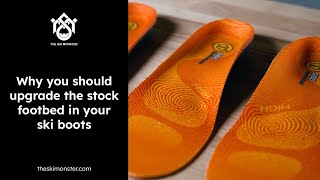 Why you should upgrade the stock footbed in your ski boots [upl. by Salim]