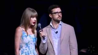 Taylor Swifts interview at Walmart Meeting June 1st 2012 [upl. by Lemyt]