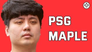 PSG Maple PostMatch Scrum Interview after facing G2 Esports  MSI 2024 [upl. by Nosduh]