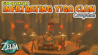 How To infiltrate Yiga Clan Hideout in Zelda Tears of the Kingdom Yiga Armor Rubber Armor and Thu [upl. by Ahtabat785]