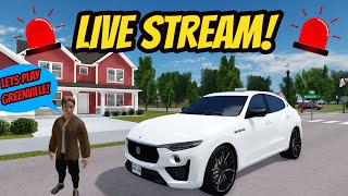 Greenville Wisc Roblox l Interactive Live Stream Update Roleplay [upl. by Jansen]