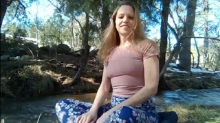 Guided spring meditation by a creek [upl. by Melodee164]