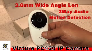 Victure PC420 IP Camera Unboxing [upl. by Hanna]