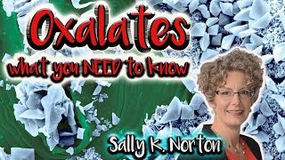 OXALATES  are vegetables really healthy  everything you NEED TO KNOW w Sally K Norton [upl. by Resaec12]