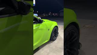 807hulkpowers Charger Hellcat Widebody with DragRacingWheelscom WELD S71 17x11 Beadlock Wheels [upl. by Yklam]