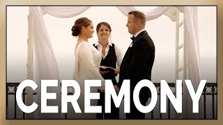 Emerald Grande Wedding Ceremony in Destin FL  Molly  Travis  Destination Wedding Videography [upl. by Hay]