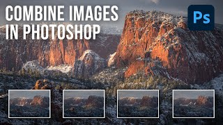 How to Combine Multiple Photos in Photoshop to Create Better Images [upl. by Ahtnamas169]