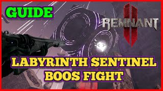 How To Beat The Labyrinth Sentinel Remnant 2 [upl. by Airamas]