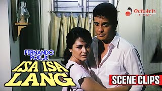 ISAISA LANG 1985  SCENE CLIPS 2  Fernando Poe Jr Marianne de la Riva Jaime Fabregas [upl. by Gustie650]