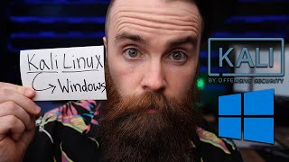 Kali Linux on Windows in 5min WSL 2 GUI [upl. by Nomal]