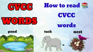 CVCC words  Teach your kids to read CVCC words phonetically  Reading thelearninghubpampamajumdar [upl. by Danielle]