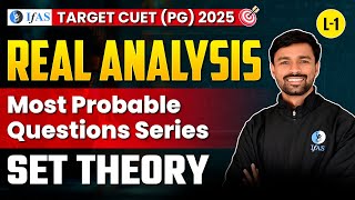 SET Theory for CUET PG Mathematics 2025 Important Questions You Can’t Miss [upl. by Udell207]