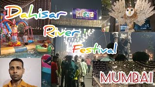 🎯Dahisar river festival  Mumbai  Happy Diwali 🎇🪔 [upl. by Ewold]