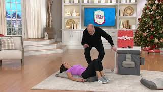 HoMedics Air Compression Back Stretching Mat on QVC [upl. by Jeffery]