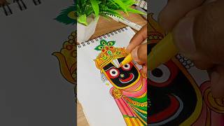 dont miss the end ✨👌 comment pls ✏️☺️shorts rathyatra drawing art trending ytshorts [upl. by Walburga657]